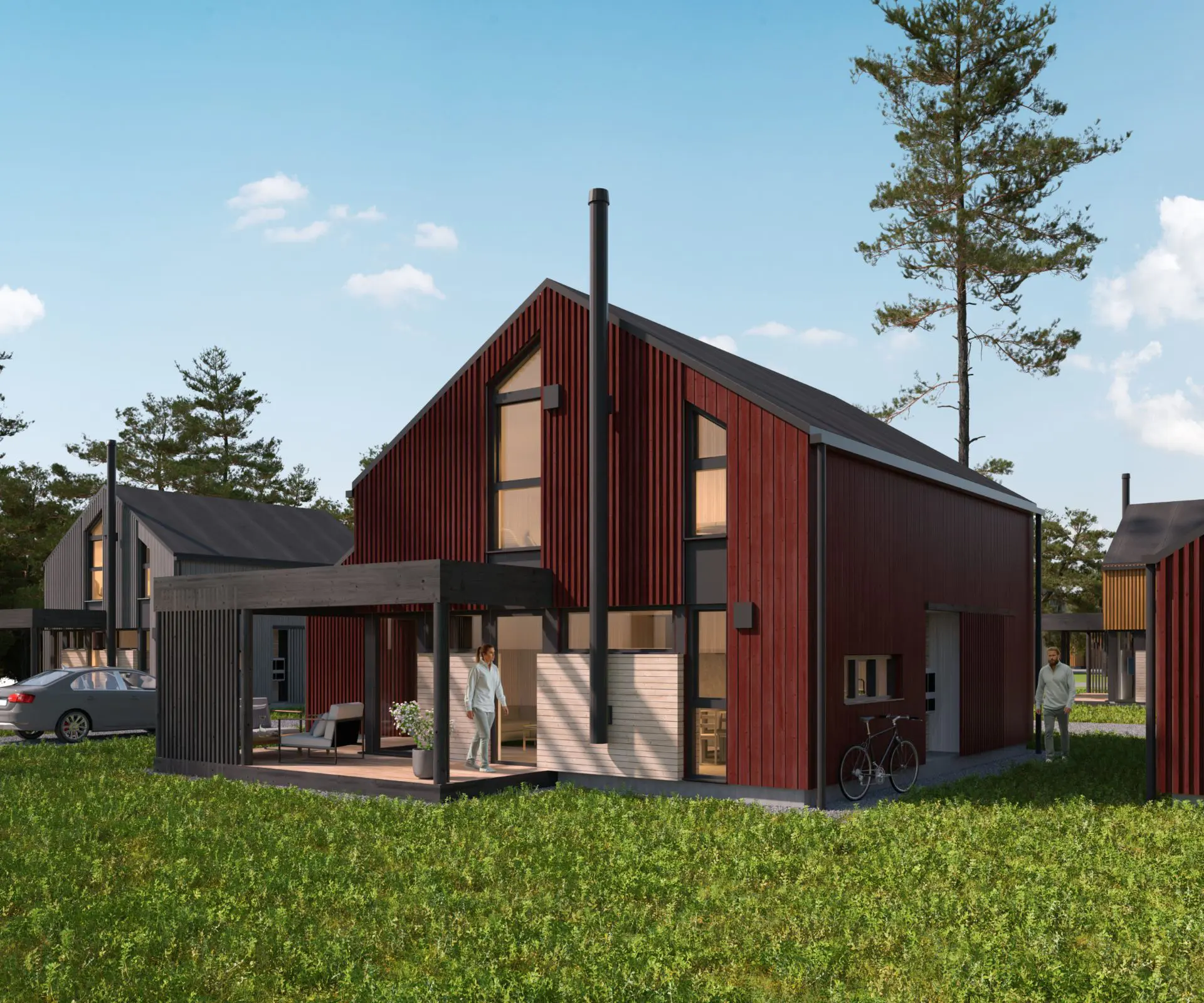 Stormoen hyttemodell