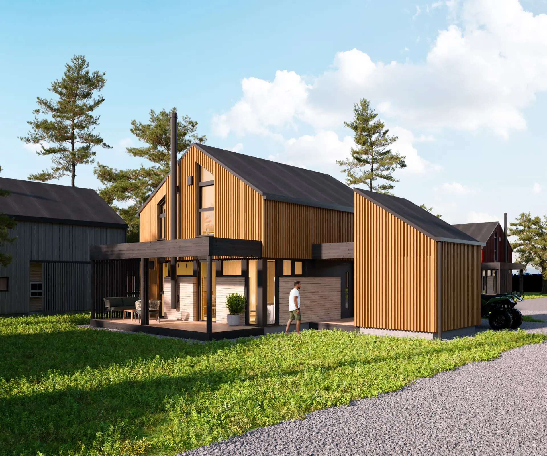 Stormoen hyttemodell